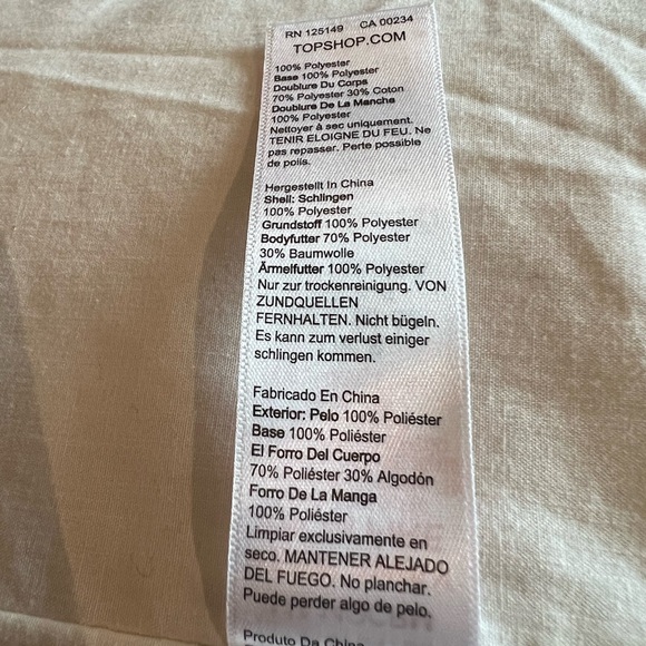 LIKE NEW TEDDY COAT! - Picture 7 of 8